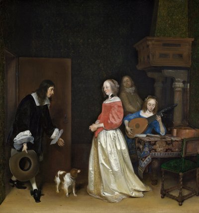 La Visite des prétendants - Gerard ter Borch